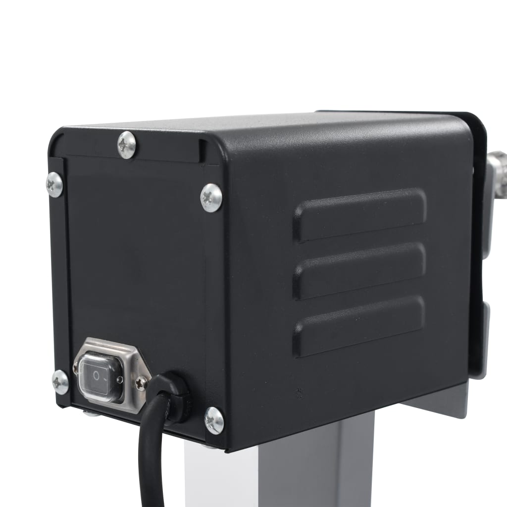 Suckling pig grill, butcher's grill with electric drive