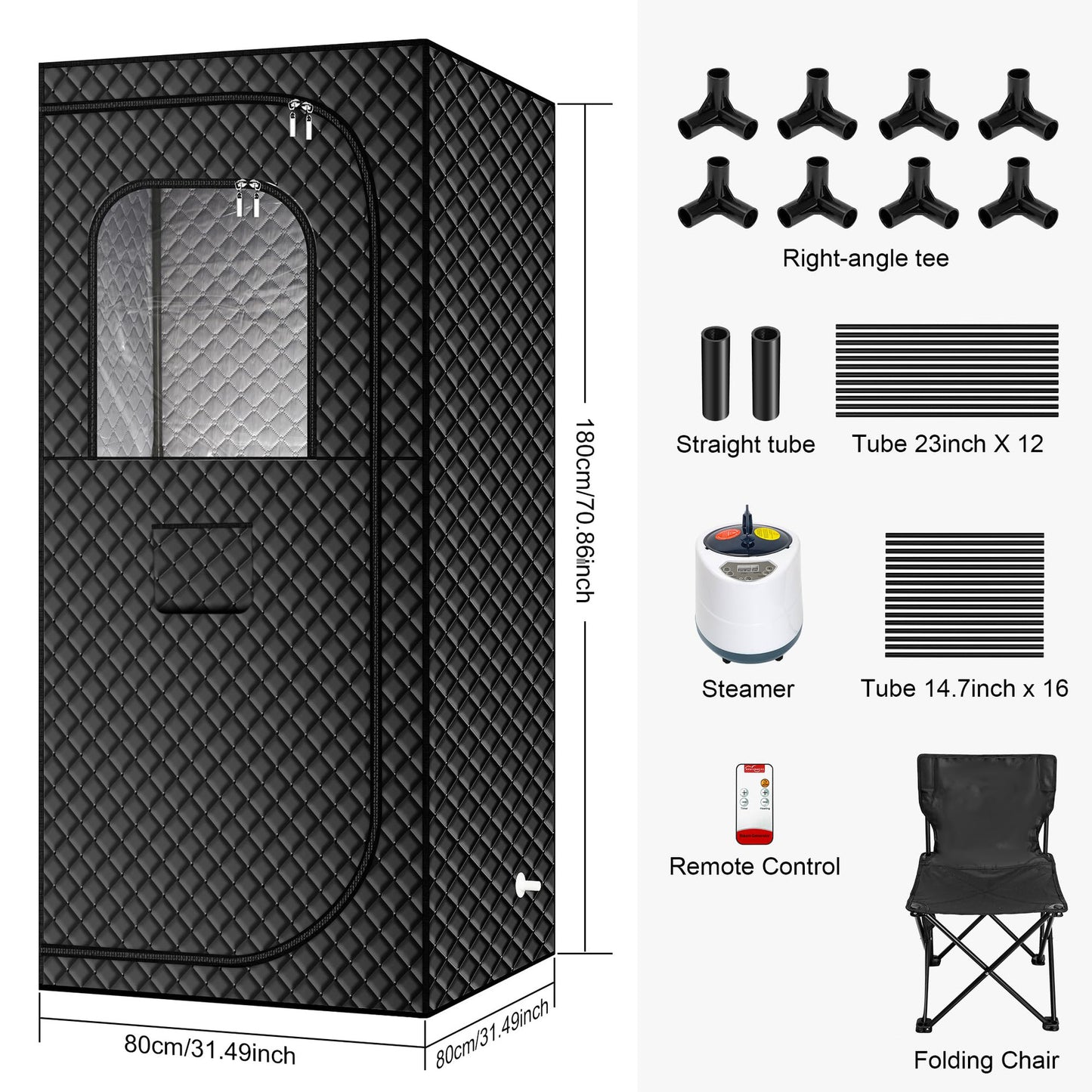 Sauna Machine Home Full Body Sauna Box Folding Portable