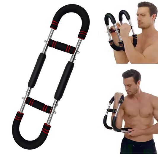 Shaker Twister Arm Trainer,Adjustable Chest Expander Great For Home Fitness UK NEW
